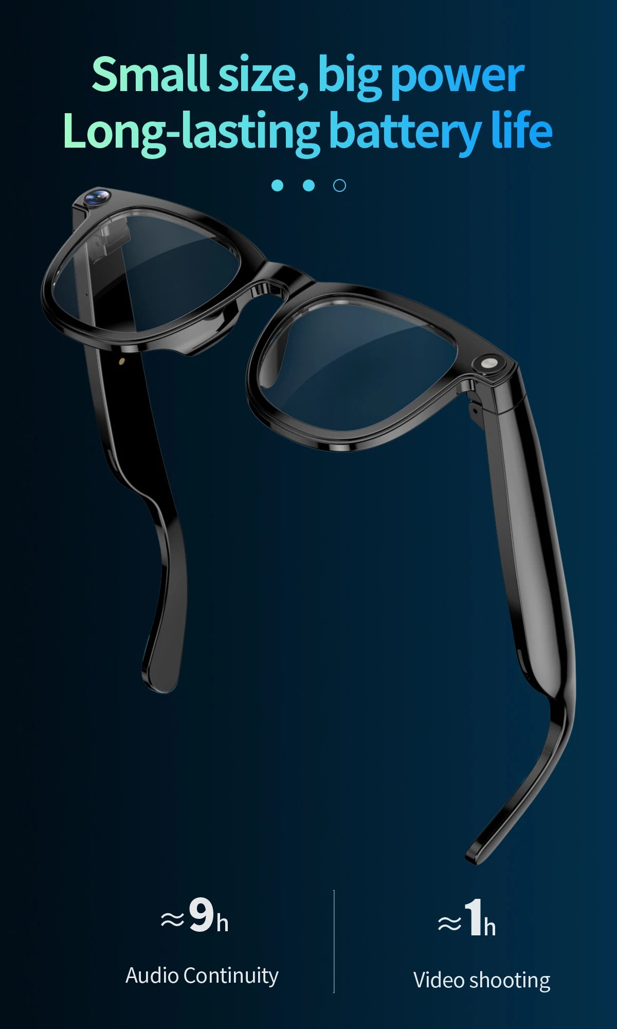 2 in1 4K Smart AI Glasses 800W pixel AI Shooting Camera HD Photo Video Voice Call Translation Waterproof Bluetooth AI Glasses